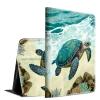 BFSEROBJ for All-New Fire Max 11 Case 13th Generation Lightweight Smart Case PU Leather Adjustable Stand Protective Cover with Auto Wake/Sleep Cover for Amazon Fire Max 11 inch 2023 - Cute Turtle view 1