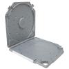 10 Inch Empty Tape Reel Storage Box, Reel to Reel Tape Storage Boxes with Label Paper and Carry Handle, Scratch Full, for Sound Tapes (Grey) view 1