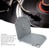 10 Inch Empty Tape Reel Storage Box, Reel to Reel Tape Storage Boxes with Label Paper and Carry Handle, Scratch Full, for Sound Tapes (Grey) view 2