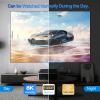 Netflix Officially Licensed & 8K/4K Video Decode Support & Auto Focus Projector with 5G WiFi Bluetooth, 1000ANSI Native 1080p Movie Projector with Dolby, Built-in Youtube, Prime Video, Disney+ Apps view 2