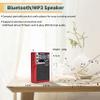 Wenpzeray Y-706 Portable Pocket Radio AM FM SW Band Compact Receiver 3AAA Battery Operated Transistor with Loud Sound Speaker Support USB/TF Card Play Headphone Jack for Indoor Outdoor Emergency (Red) view 3