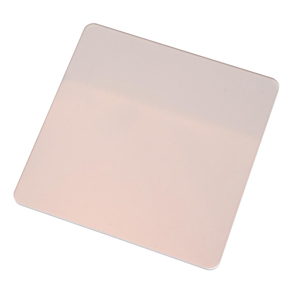 100x100mm ND Filter, Multi Layer Coating, Ultra Thin and Light, High Definition Optical Glass for Photography, 2mm Thickness (ND2)