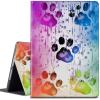 CGFGHHUY for All-New Fire Max 11 Case 13th Generation Lightweight Protective Smart Stand Cover with Auto Wake Sleep Case for Fire Max 11 inch 2023 - Watercolor Dog Paws view 1