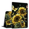 Case for Amazon Fire Max 11 (13th Generation, 2023 Release) PU Leather Slim Lightweight Multiple Angles Stand Smart Cover with Auto Wake/Sleep for Fire 11 Max Tablet,Sunflower Butterflies view 1