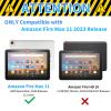 Case for Amazon Fire Max 11 (13th Generation, 2023 Release) PU Leather Slim Lightweight Multiple Angles Stand Smart Cover with Auto Wake/Sleep for Fire 11 Max Tablet,Sunflower Butterflies view 2