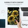 Case for Amazon Fire Max 11 (13th Generation, 2023 Release) PU Leather Slim Lightweight Multiple Angles Stand Smart Cover with Auto Wake/Sleep for Fire 11 Max Tablet,Sunflower Butterflies view 4