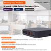 LOYALTY-SECU Wireless WiFi Blue-TH Network Print Server with 3 USB Ports, Supporting Three Different Network Segments view 3