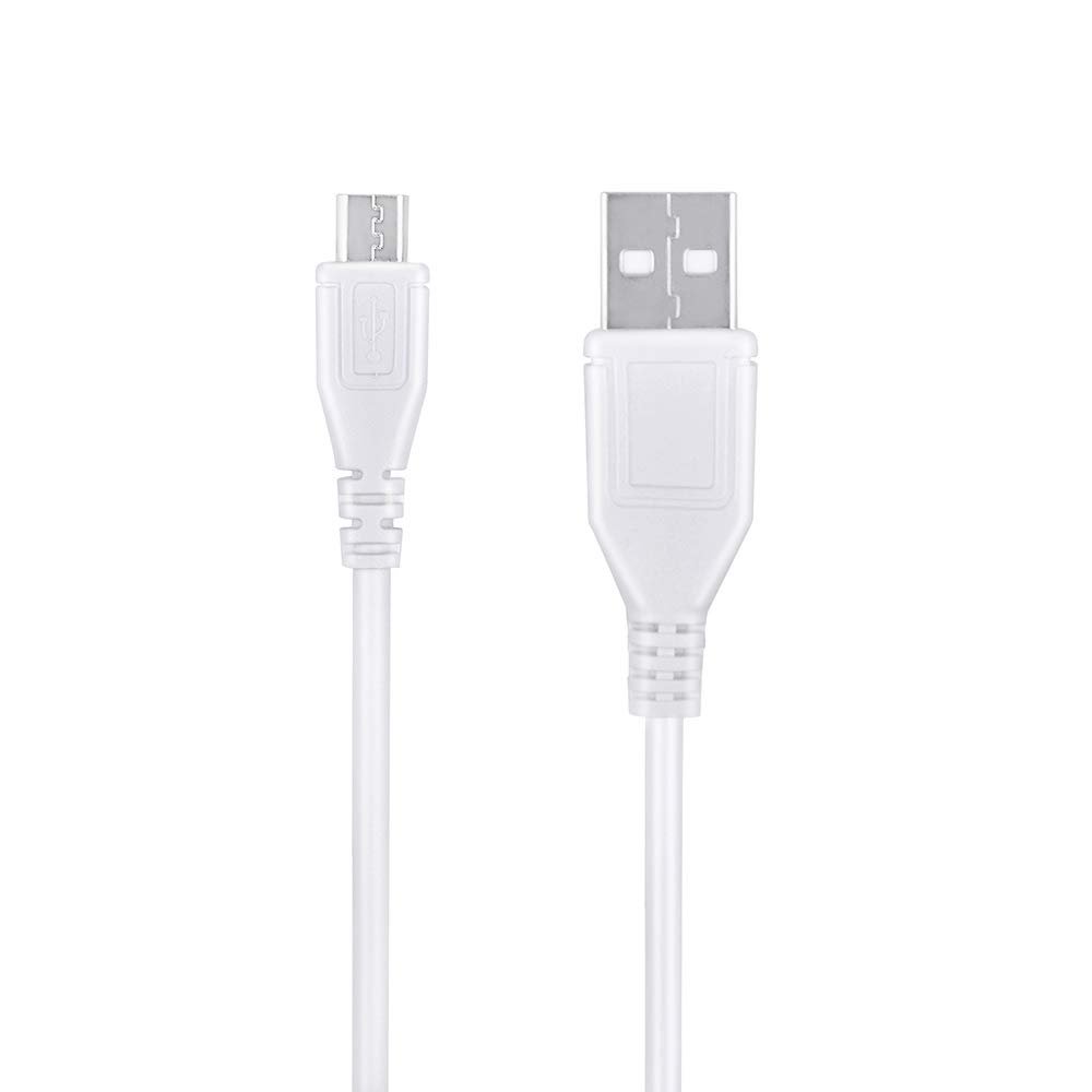 Jantoy 3.3ft White Micro USB Data/Charging Cable Charger Power Cord Lead Compatible with FLIR E4 E5 E6 E8 Termocamera IR Camera Thermal Infrared Termo Camera