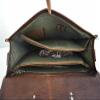 100% Leather Messenger Bag for Laptop Handmade Briefcase Satchel Mens Crossbody Bag (13x17x5 Inches) view 4