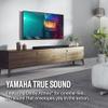 Yamaha True X Bar 40A Dolby Atmos Sound Bar with Built-in Subwoofers, Wi-Fi, Music Streaming, Optional Wireless Subwoofer and Surrounds (Black) view 2