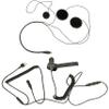 PRYME Highway Series Helmet Motorcycle Mic and Speaker Kit - Compatible with Kenwood, and Relm 2-Pin Side Connectors (for Full Face Helmets) view 3