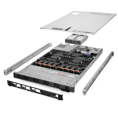 Dell PowerEdge R430 Server 3.20Ghz 16-Core 96GB RAM 2X 960GB SSD +6X 1.8TB Rails (Renewed)