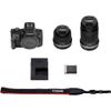 Canon EOS R100 RF-S18-45mm F4.5-6.3 is STM & RF-S55-210mm F5-7.1 is STM Lens Kit, (Renewed) Black view 4