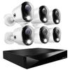 Night Owl 2-Way Audio 12 Channel DVR Video Home Security Camera System with (6) Wired 2K HD Indoor/Outdoor Deterrence Cameras and 2TB Hard Drive (Add up to 4 More Wired and 4 Wi-Fi Cameras) (6 Camera) view 1