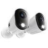 Night Owl SP Wired 2K Deterrence Add On Cameras with 2-Way Audio - 2 Pack - White view 1