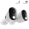Night Owl SP Wired 2K Deterrence Add On Cameras with 2-Way Audio - 2 Pack - White view 2