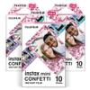 Fujifilm Instax Confetti Mini Film (10 Exposures, 3-Pack) Vibrant Colorful Instant Photos, Compatible with Fujifilm Instax Mini Cameras,Captivate Memories with Stunning Confetti Designs (3 Items) view 1