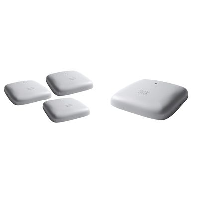 Cisco Business 240AC Wi-Fi Access Point | 802.11ac | 4x4 | 2 GbE Ports | Ceiling Mount | 3 Pack Bundle | Limited Lifetime Protection & Business 240AC Wi-Fi Access Point | 802.11ac (Renewed)