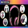 eKids Monster High Wireless Headphones with Microphone, Includes Aux Cord, Volume Reduced, Foldable for School, Home, or Travel view 2