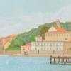 Antonio Donghi : The Gulf of La Spezia : Archival Quality Art Print view 1