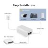 EN15G-24-3 Gigabit PoE Injector, 24V 15W, Single Port PoE Power Injector for IP Camera, Wireless Access Point, IP Phones view 3