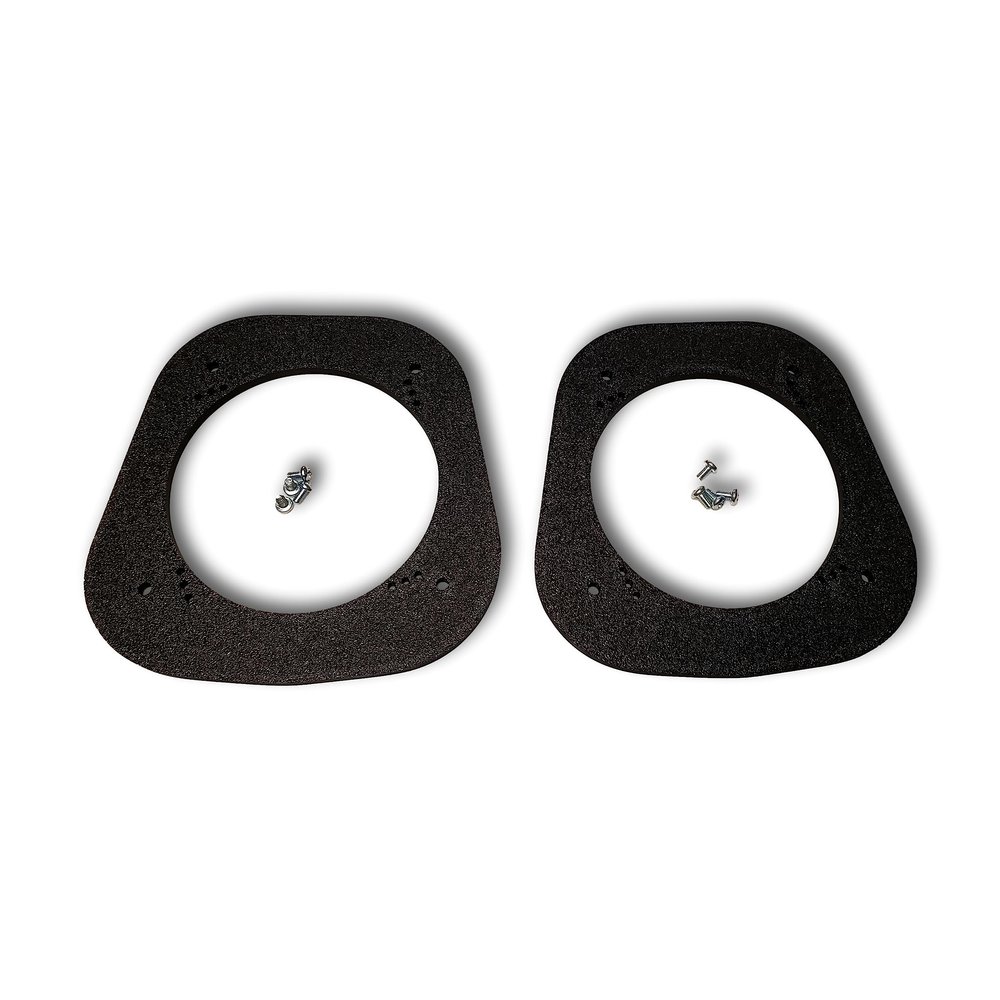 1 Pair - 5.25 5.25" Rear Door Speaker Adapters Compatible with 1996-2002 4Runner - SPKBRK009