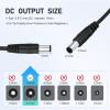 Copkim 10 Pcs 12V Power Supply 12V DC 2A 24W LED Light Adapter Switching Led Power Supply AC120V to DC12V Transformer with 5.5/2.1 mm Female Barrel Connector for Strip Light view 2