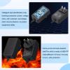 Copkim 10 Pcs 12V Power Supply 12V DC 2A 24W LED Light Adapter Switching Led Power Supply AC120V to DC12V Transformer with 5.5/2.1 mm Female Barrel Connector for Strip Light view 4