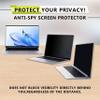 17.3 Inch Laptop Privacy Screen Protector for 16:9 Aspect laptop17.3" Anti Glare Blue Light Filter Security Shield Compatible with Lenovo Hp Dell Acer Asus Thinkpad Envy Xps with Camera Cover view 4