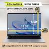 13.3 Inch Laptop Privacy Screen Protector for 16:9 Aspect laptop13.3" Anti Glare Blue Light Filter Security Shield Compatible with Lenovo Hp Dell Acer Asus Thinkpad Envy Xps with Camera Cover view 2