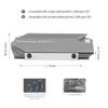 Thermalright M.2 2280 SSD Cooler, High Performance Double Side Thermal Pad,2280 SSD Heatsink Cooling for Internal Solid State Drive view 4