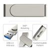 Custom Personalized 10Pack 128GB Flash Drive, Bilious USB Thumb Drive 2.0 Portable Keychain Design USB Stick, Metal Style Memory Stick U Disk, Waterproof Jump Pen Drive for Storage and Backup view 3