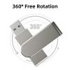 Custom Personalized 10Pack 128GB Flash Drive, Bilious USB Thumb Drive 2.0 Portable Keychain Design USB Stick, Metal Style Memory Stick U Disk, Waterproof Jump Pen Drive for Storage and Backup view 4