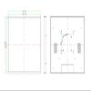 DOUMOO 22 inch Square Screen Digital Sign BOE DV220X2M-NV0with Ultra-high Resolution 1920x1920 HDMI DP Input is Suitable for Personal Art Exhibition Display. view 4