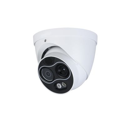 EmpireTech IPC-TPC124X-AI Thermal Camera 4MP 1/2.7'' CMOS Mini Turret Smart AI IP Camera,Visible and Thermal Channels Dual Image Fusion,IPC-TPC124X-AI S2 (3.5mm (Thermal 3.5mm, Visible 4mm))