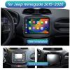 EWLSAC Android 13.0 Double Din Car Stereo Radio Player for Jeep Renegade 2015-2020 9 Inch HD Touch Screen Car Audio Receiver with GPS Navigation Bluetooth Head Unit Supports Backup Camera(2G+32G) view 2