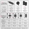 4Pcs Underwater Camera Buoyancy Float Kits, Buoyancy Provided 175g*4, Diameter 3.15", Thickness 1.5", Aquatic Arm Float Kit for Seafrogs/nitescuba/Starbea Floating Arms Diving Tray view 2