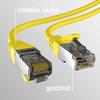 EFB-Elektronik Cat8.1 RJ45 Patch Cable S/FTP PIMF Yellow 0.25 m view 4