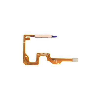 Power Button Key Flex Cable Fingerprint Sensor Scanner Recognition Flex Cable Repair Parts for Honor X7 - Gold