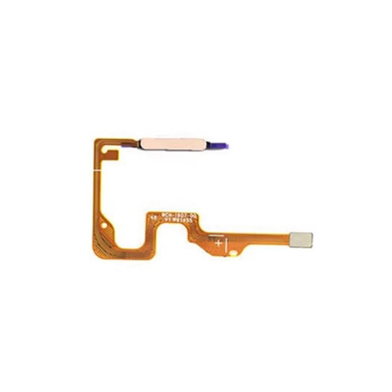 Power Button Key Flex Cable Fingerprint Sensor Scanner Recognition Flex Cable Repair Parts for Honor X7 - Gold