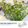 80pcs Adhesive Cable Clips 90 Strips, Finisher Wire Clamp Cord Clips Cable Management Light Clips Cable Organizer Max.1/4" Wire Hider for Cords view 4