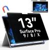 Magnetic Privacy Filter Compatible with Microsoft Surface Pro 10 (2024) / Pro 9 (2022) / Pro 8 (2021) / Pro X (2021, 2019), 13 Inch Removable Anti Spy Glare Blue Light Privacy Screen view 1