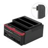 USB3.0 IDE HDD Docking Station, 2 Drives Read Simultaneously, Offline Clone, 2 USB2.0 Interfaces (US Plug) view 2
