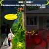 keeda Solar Outdoor Motion Sensor Alarm Upgraded 360 PIR Motion Detector 129db Loud Siren Lamp Strobe Light with Remote 13 Tones + Customize Sound Audio Security Light Alarm (Yellow) view 4