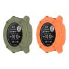 Protective Case Compatible for Garmin Instinct 2X Case Cover, Soft TPU Protector Cover Anti-Scratch Bumper Shock-Proof Protective Shell for Garmin Instinct 2X Case Cover (Green/Orange) view 1