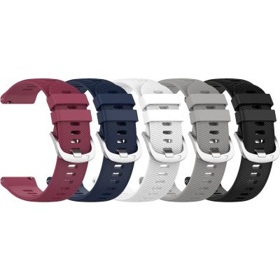 18mm Bands Compatible with Withings ScanWatch 38mm/Steel HR 36mm/Steel/Withings Move Smart Watch, Replacement Band Wrist Strap for Withings ScanWatch 38mm/Steel HR 36mm/Steel/Withings Move (5 Pack A)