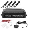 NDNCZDHC Parking Sensor, DC 12V Car Parking Sensor Reversing Radar Kit Warning Sound Indicator Probe System Detection Distance 30CM ~200CM view 1