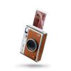 Fujifilm Instax Mini EVO Hybrid Brown Instant Camera | Instax Mini Twin Pack Instant Film | 32GB microSD Card with Adapter | Brown Camera Case view 4