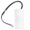 CBB60 Motor Starting Conditioner AC Start Wire Capacitor 450V 50uF Microfarad Capacitor Wire Lead view 1