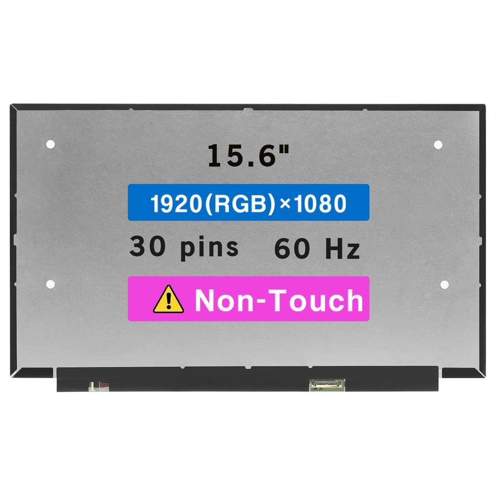 Screen Replacement for ASUS TUF FX505DT-BQ Series 15.6" FHD 1920 * 1080 30 pin LCD Non-Touch Screen Display Panel